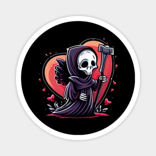 Valentine Grim Reaper Magnet